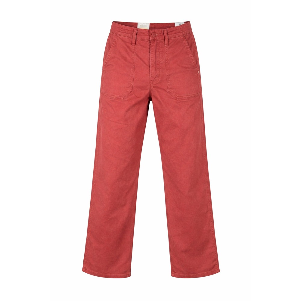 Levis Surplus Straight Pants Burnt Orange Rust High Rise Womens 6 W28 L27 NEW